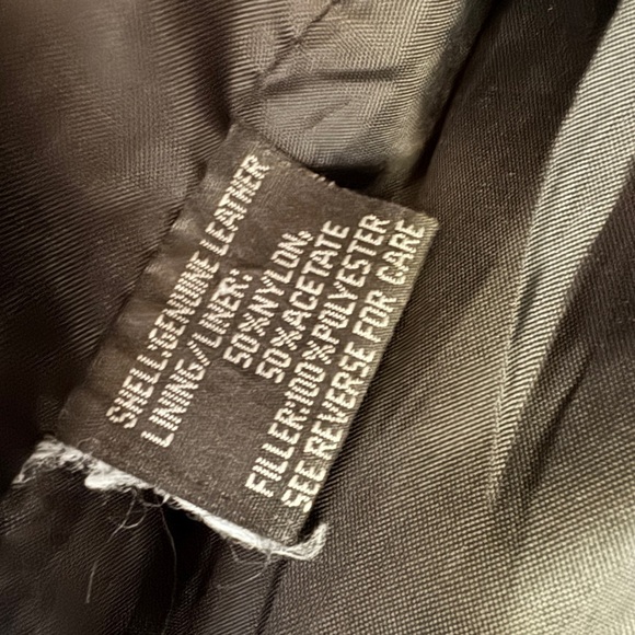 Vintage Unik Leather Fringe Motorcycle Coat for Men / Women Size Large w/ Liner - Picture 2 of 11